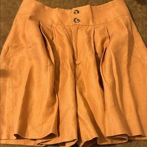 Club Monaco Terracotta High Waist Shorts